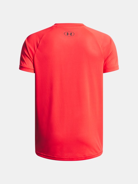 Футболка Under Armour Tech 2.0 SS Jr Red