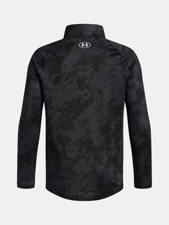 Футболка Under Armour Tech 2.0 1/2 Zip Jr Black