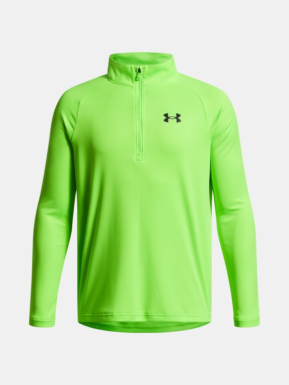 Футболка Under Armour Tech 2.0 1/2 Zip Jr Green