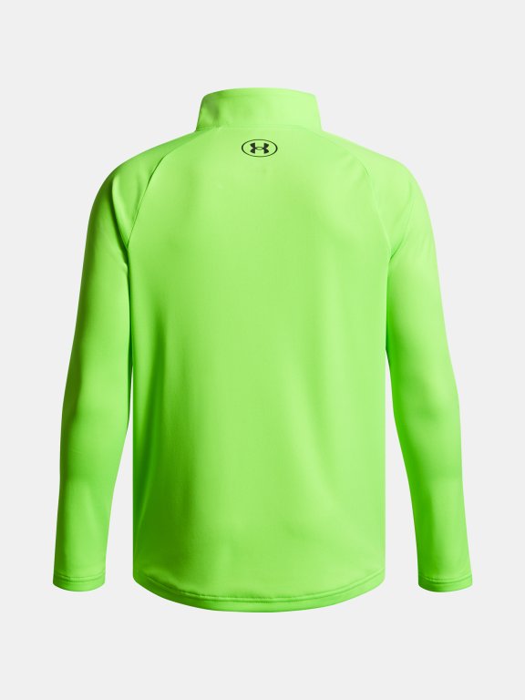 Футболка Under Armour Tech 2.0 1/2 Zip Jr Green
