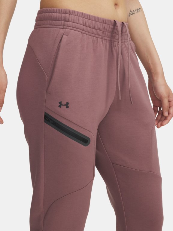 Штани Under Armour Unstoppable Flc Jogger Wmn Brown