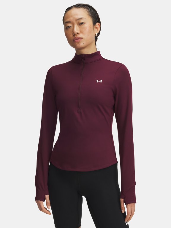 Футболка Under Armour Motion 1/2 Zip Emea Wmn Red