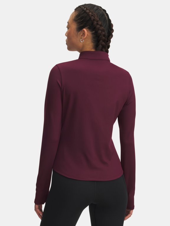 Футболка Under Armour Motion 1/2 Zip Emea Wmn Red