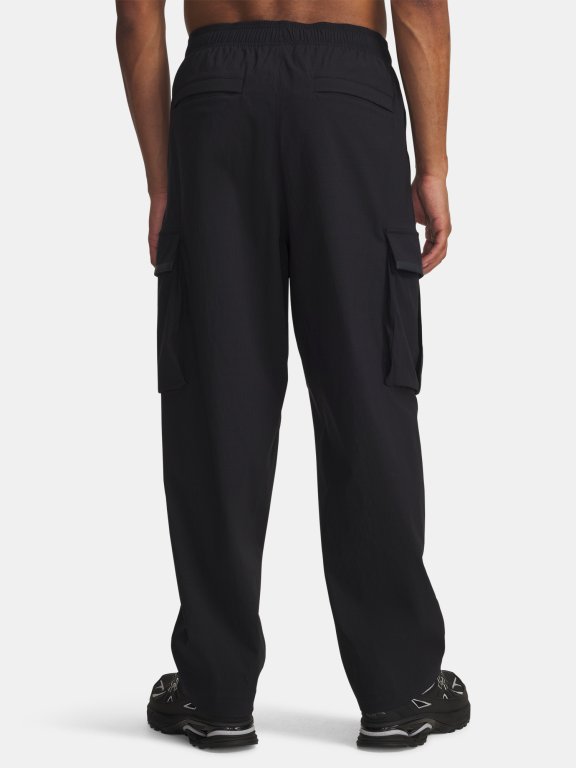 Kalhoty Under Armour Unstpble Txtr Woven Cargo Man Black