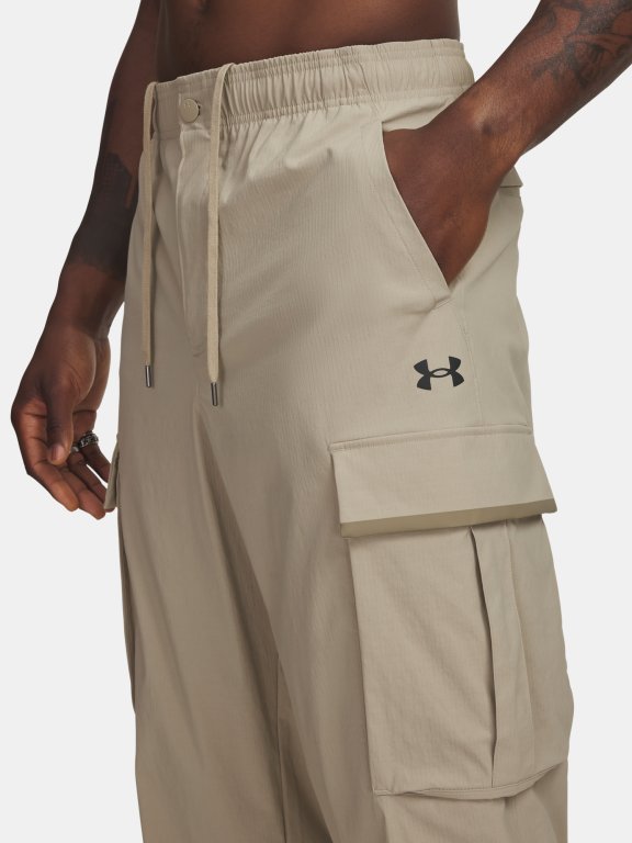 Штани Under Armour Unstpble Txtr Woven Cargo Man коричневі