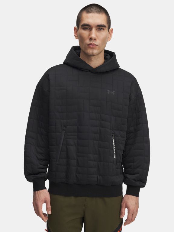 Худі Under Armour Unstoppable Flc Txtr чорне