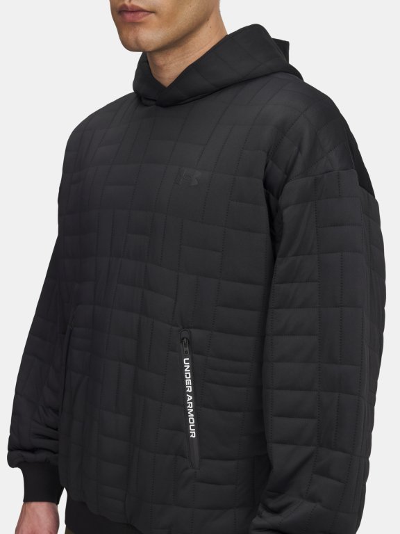 Худі Under Armour Unstoppable Flc Txtr чорне