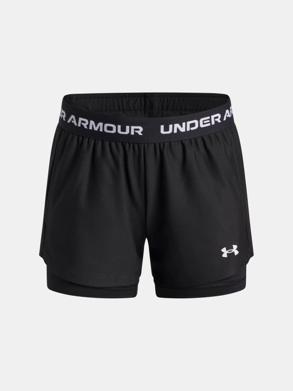 Шорти Under Armour Tech Play Up 2N1 Short Jr Black