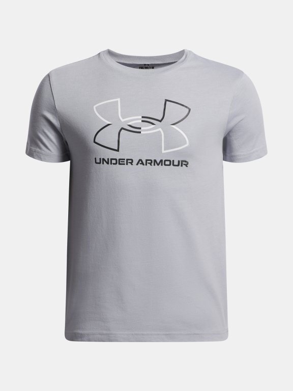 Футболка Under Armour Gl Foundation SS Jr Grey