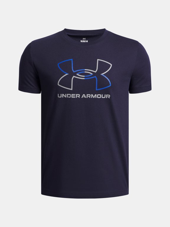 Футболка Under Armour Gl Foundation SS Jr Blue
