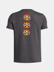 Футболка Under Armour Flame WM SS Jr Grey