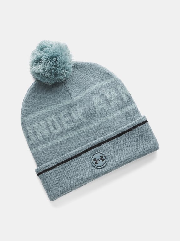 Шапка Under Armour Drive Pom Beanie Man Blue