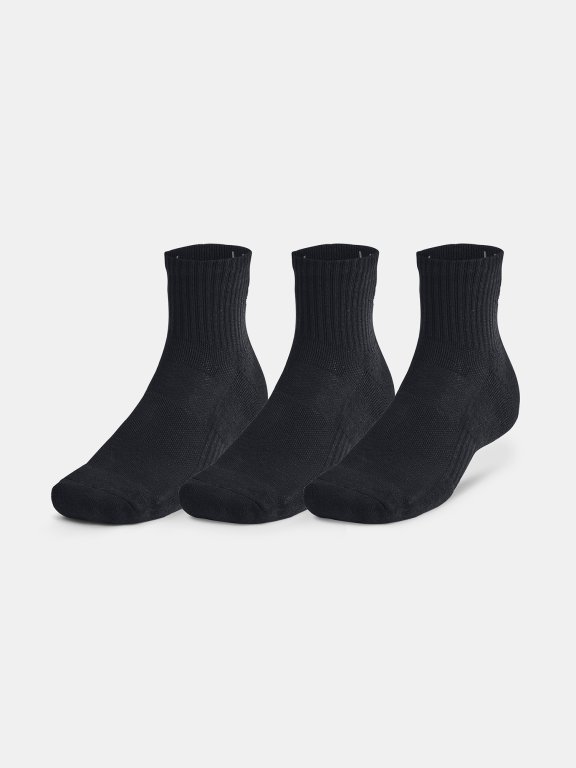 Шкарпетки Under Armour Tc 3Pk Qtr Uni Black