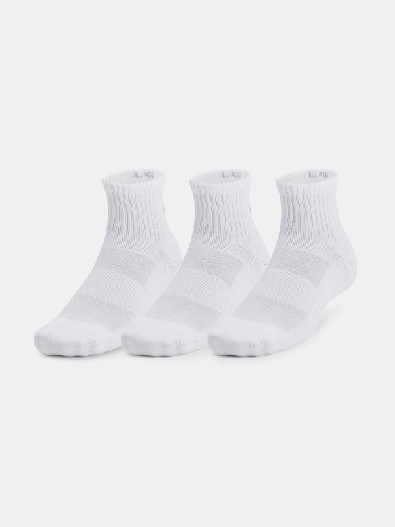 Шкарпетки Under Armour Tc 3Pk Qtr Uni White