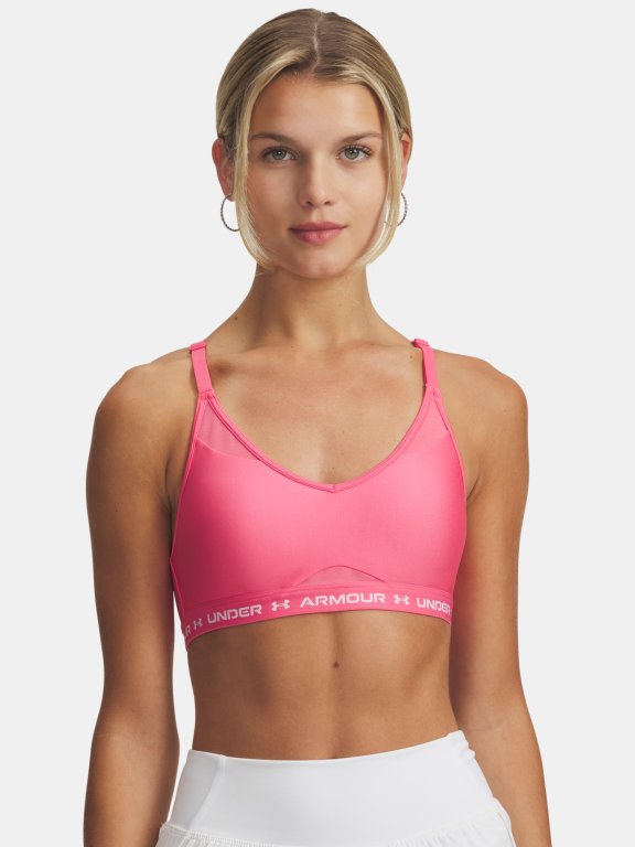 Бюстгальтер Under Armour Crossback Low Wmn Pink