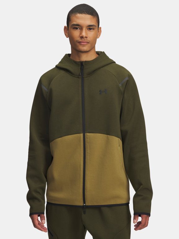 Худі Under Armour Unstoppable Flc FZ Eu Man Green