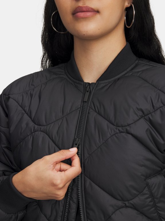 Куртка Under Armour Heritage Bomber чорна