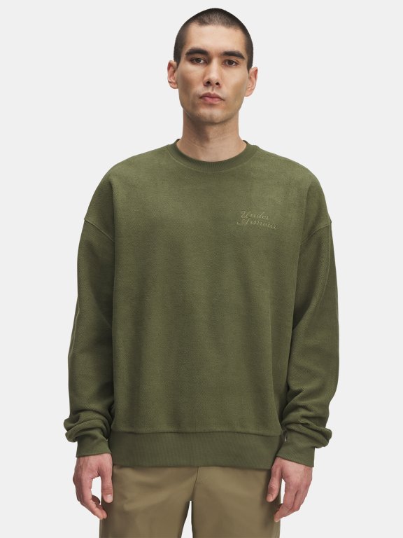 Світшот Under Armour Icon Rev Terry Crew Man зелений