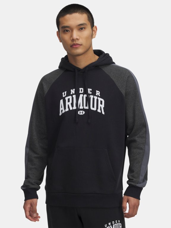 Худі Under Armour Rival Flc Cb Hood Man Black