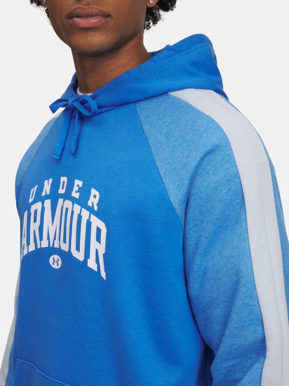 Худі Under Armour Rival Flc Cb Hood синє