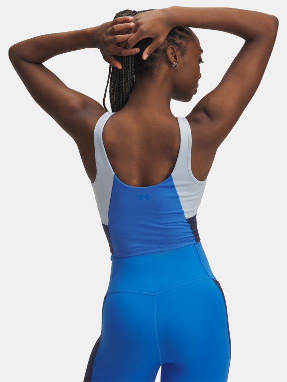Tílko Under Armour Meridian Colorblock Tank Wmn Blue