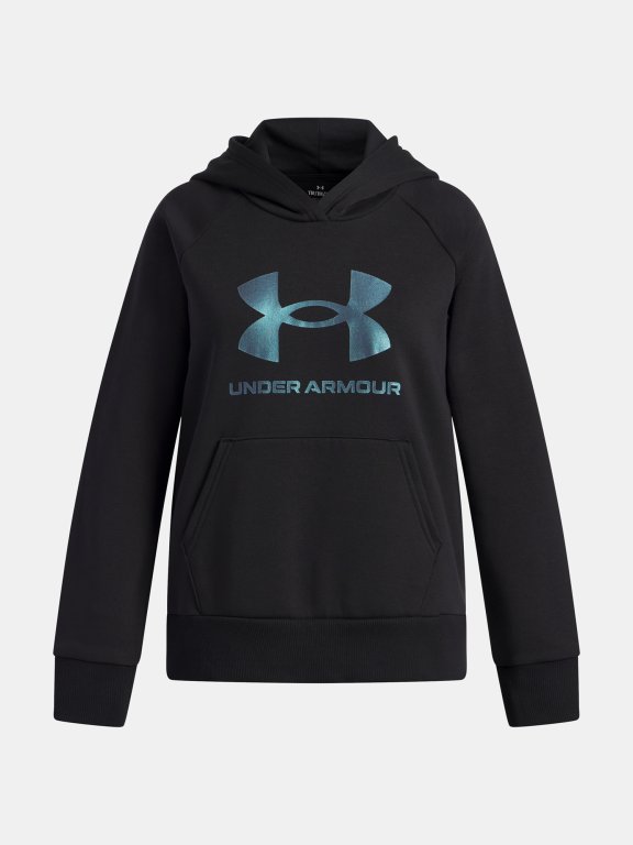 Худі Under Armour Rival Flc Shimmer Hoodie Jr Black