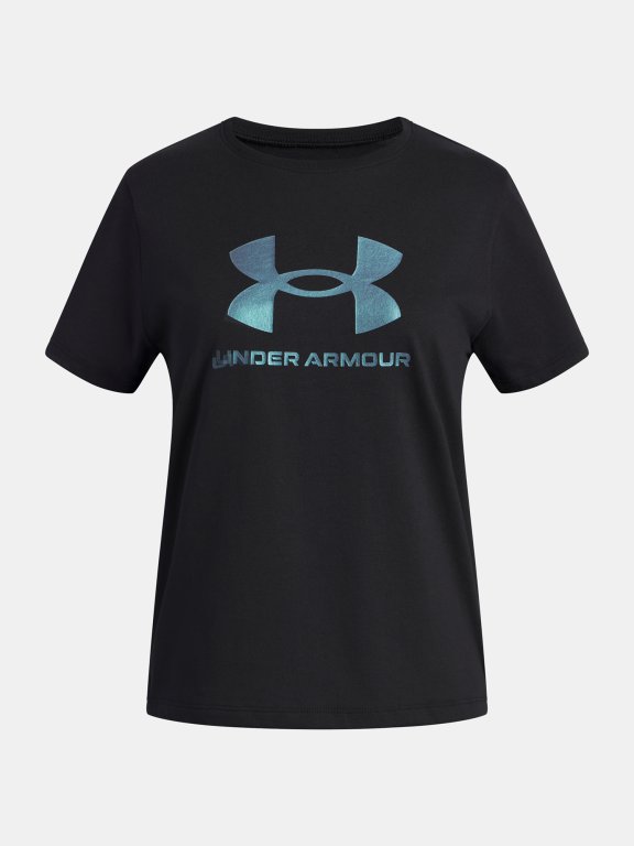 Футболка Under Armour Rival Shimmer SS Jr Black