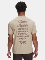 Футболка Under Armour 60/40S Sports Wss Man коричнева
