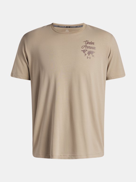 Футболка Under Armour 60/40S Sports Wss Man коричнева