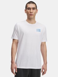 Футболка Under Armour Triple Stack LC Logo SS Man White