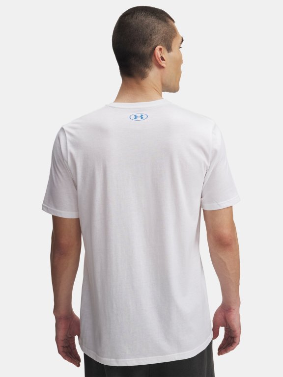 Футболка Under Armour Triple Stack LC Logo SS Man White