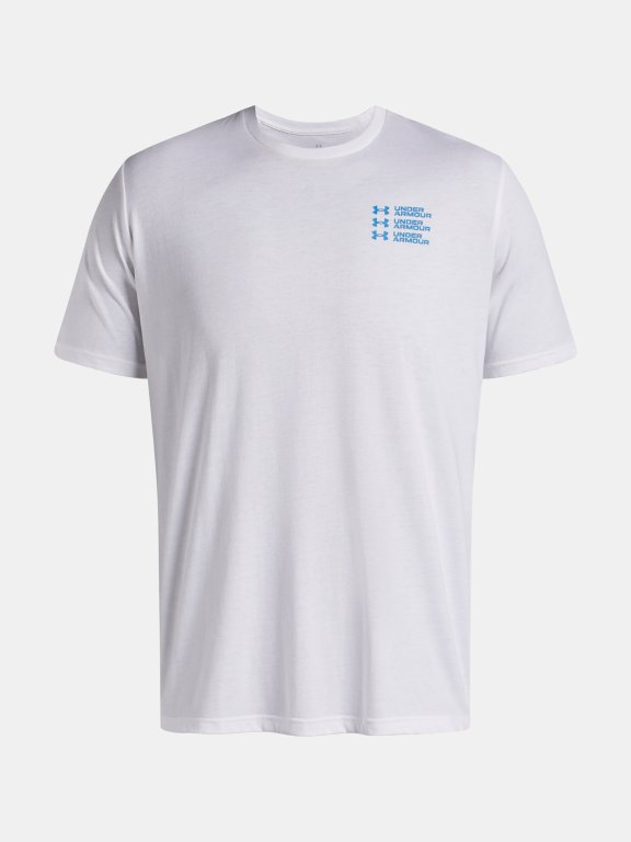 Футболка Under Armour Triple Stack LC Logo SS Man White