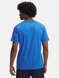 Футболка Under Armour Triple Stack LC Logo SS Man Blue