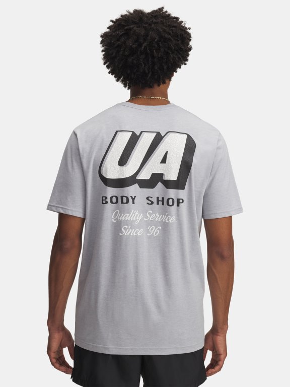 Футболка Under Armour 60/40S Body Shop SS Man Grey