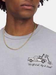 Футболка Under Armour 60/40S Body Shop SS Man Grey