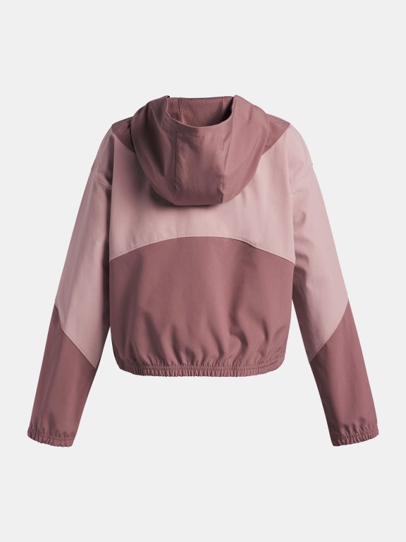 Куртка Under Armour Rival Woven Hd Jacket Jr Brown