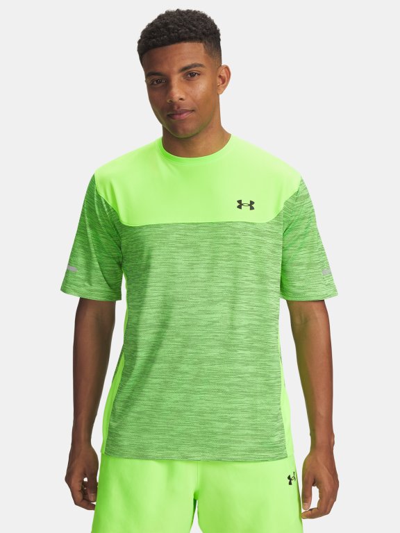 Футболка Under Armour Tech Utility SS Man Green