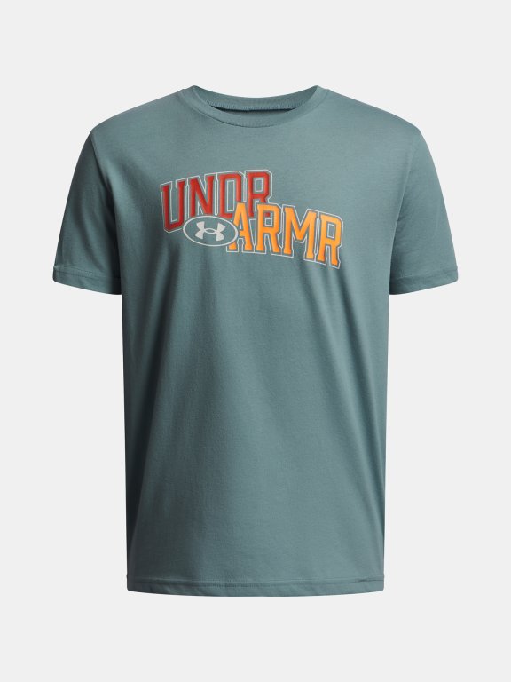 Футболка Under Armour Overlay WM SS Jr Green