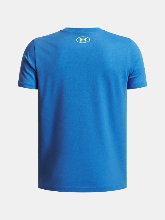 Футболка Under Armour Overlay WM SS Jr Blue