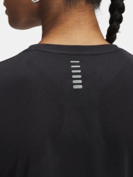 Футболка Under Armour Launch Jacquard SS Wmn Black