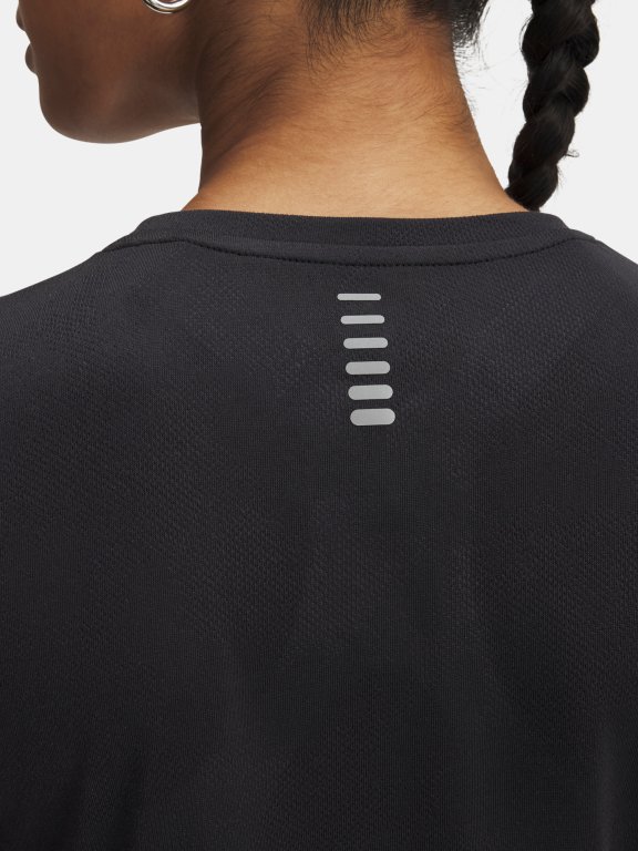 Футболка Under Armour Launch Jacquard SS Wmn Black