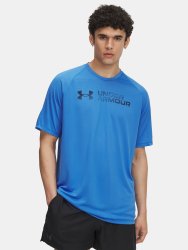 Футболка Under Armour Tech Reflective SS Man Blue