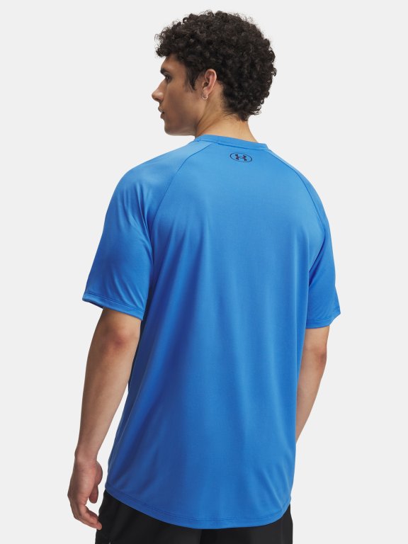 Футболка Under Armour Tech Reflective SS Man Blue
