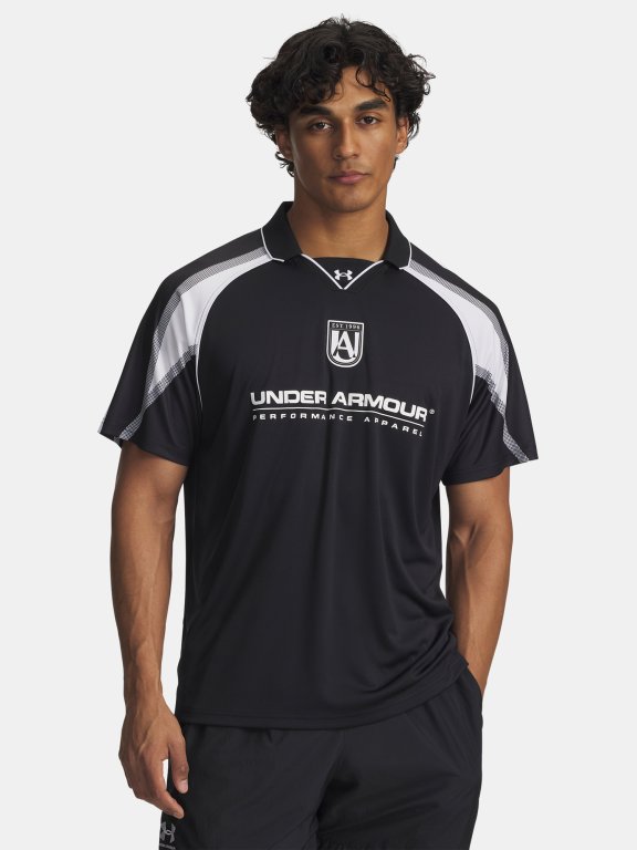 Triko Under Armour 96 Terrace Jersey SS Man Black