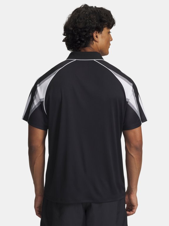 Triko Under Armour 96 Terrace Jersey SS Man Black