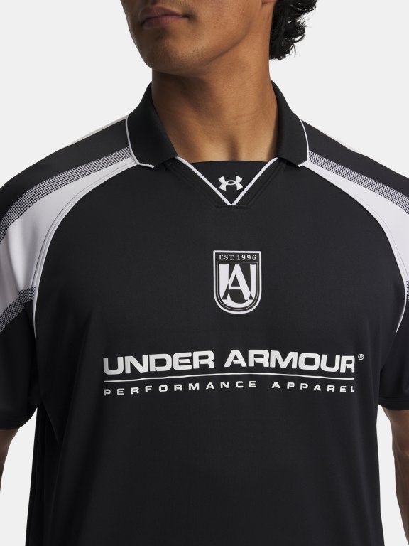 Triko Under Armour 96 Terrace Jersey SS Man Black