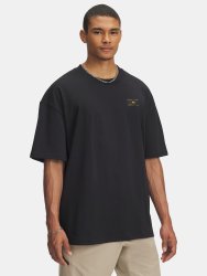 Футболка Under Armour Hwt Woven Label SS Man Black