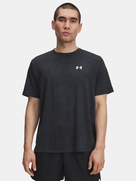 Футболка Under Armour Tech Tee Pixelate Man Black