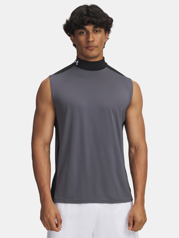 Майка Under Armour HG Wordmark SL Man Grey