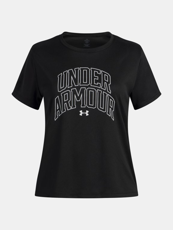 Футболка Under Armour Tech Varsity Graphic SS Jr Black